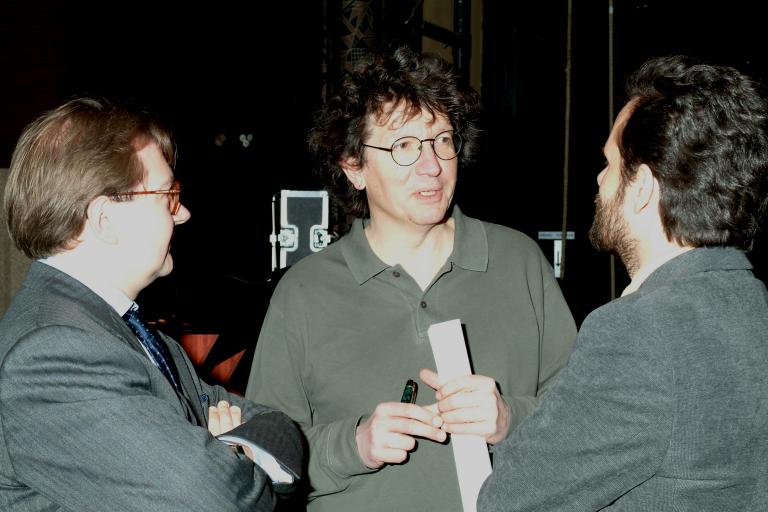 Mr Philippe Coenraets, Président de la CRD – Mr Thierry Paquot, Philosophe – Mr Benoît Périlleux, Secrétaire de la CRD